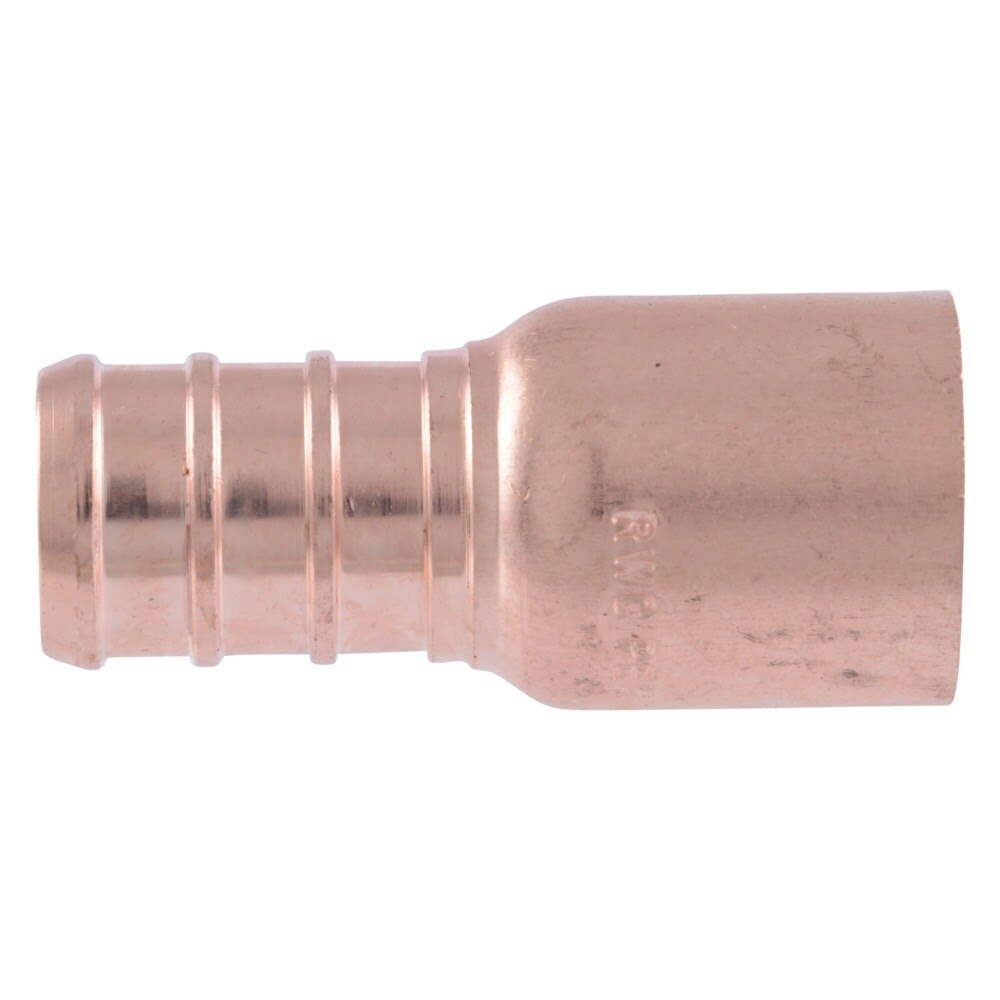 SharkBite CUC607LF 1/2 in. x 1/2 in. PEX Barb Copper Sweat Male Adapter - 3