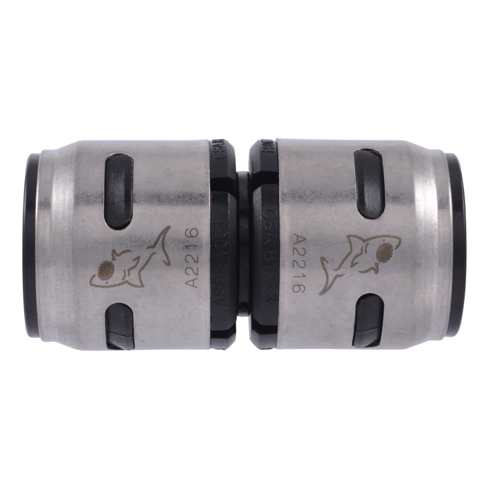 SharkBite K020WP2 1 in x 1 in EvoPEX Push to Connect PEX Coupling (2 Pack) - 2