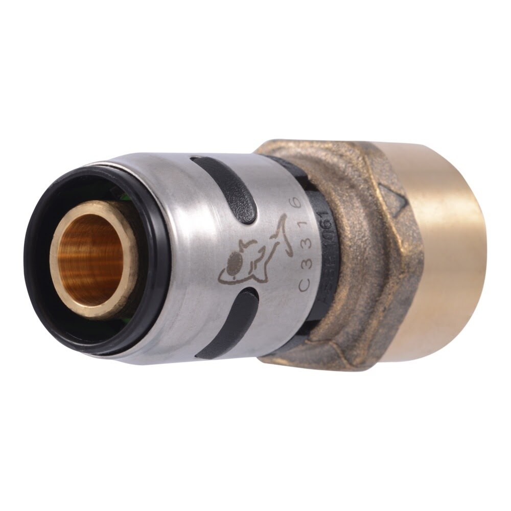 SharkBite K072WP3 1/2 in. EvoPEX x FNPT Female Adapter for PEX Pipe (3 Pack)