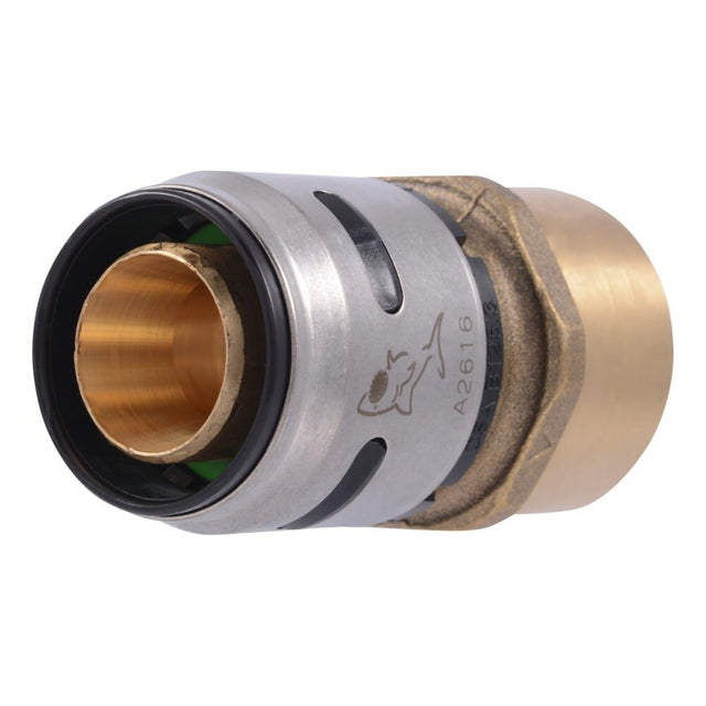 SharkBite K094WP2 1 in. EvoPEX x FNPT Female Adapter Push to Connect Fitting for PEX Pipe (2 Pack)