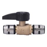 SharkBite K22222 1/2 in x 1/2 in EvoPEX Push-to-Connect Full Port Ball Valve - 2