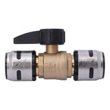 SharkBite K22223 1 in. x 1 in. EvoPEX Push-to-Connect Ball Valve for PEX Pipe - 2