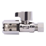 SharkBite K23037 1/2 in x 3/8 in OD Compression EvoPEX Straight Stop Valve with Escutcheon - 2