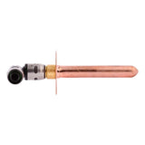 SharkBite K25811WP 1/2 in. x 6 in. Copper Stub Out with Bracket and EvoPEX 90 Degree Elbow - 3