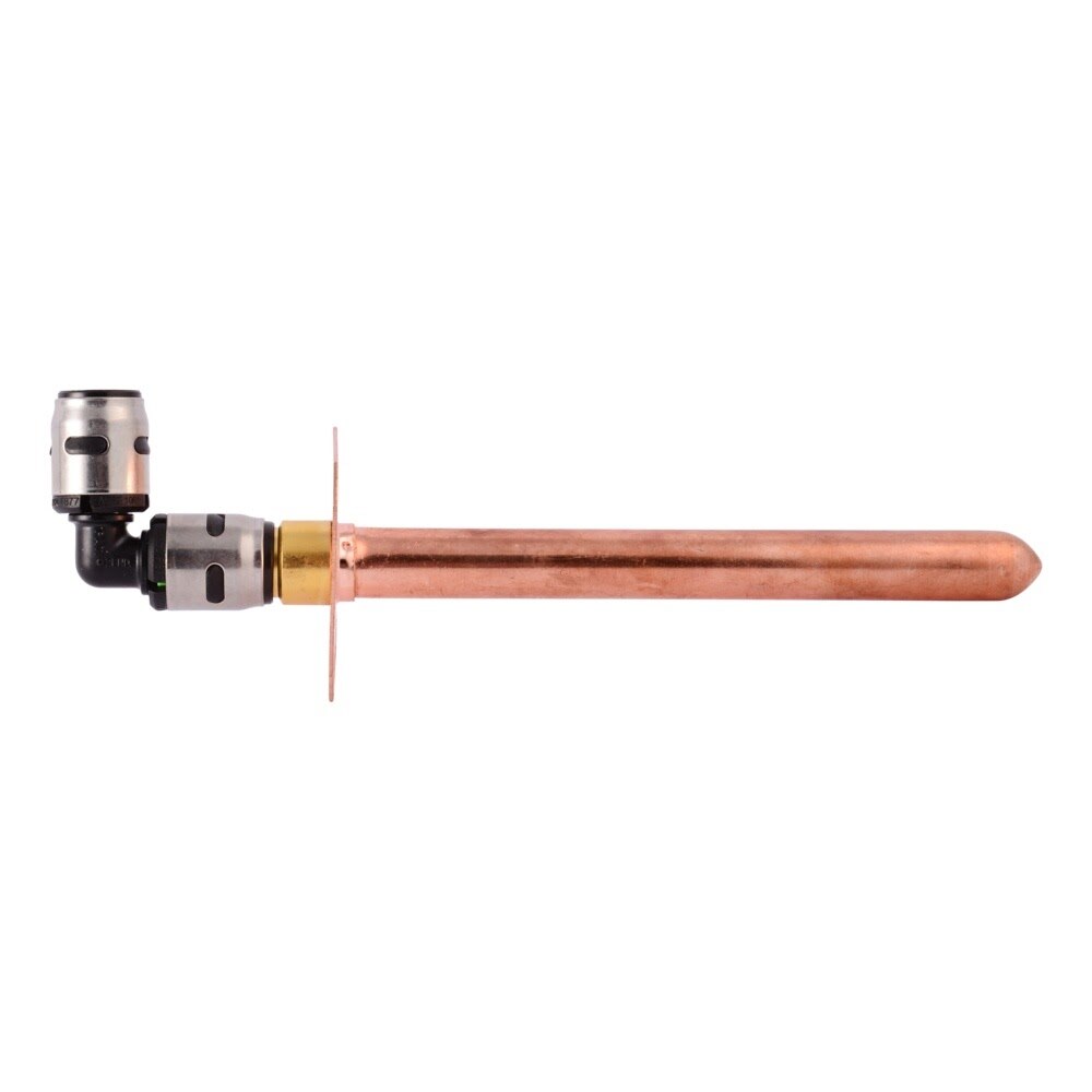 SharkBite K25815WP 1/2 in x 8 in Copper Stub Out with Bracket and EvoPEX 90 Degree Elbow - 2