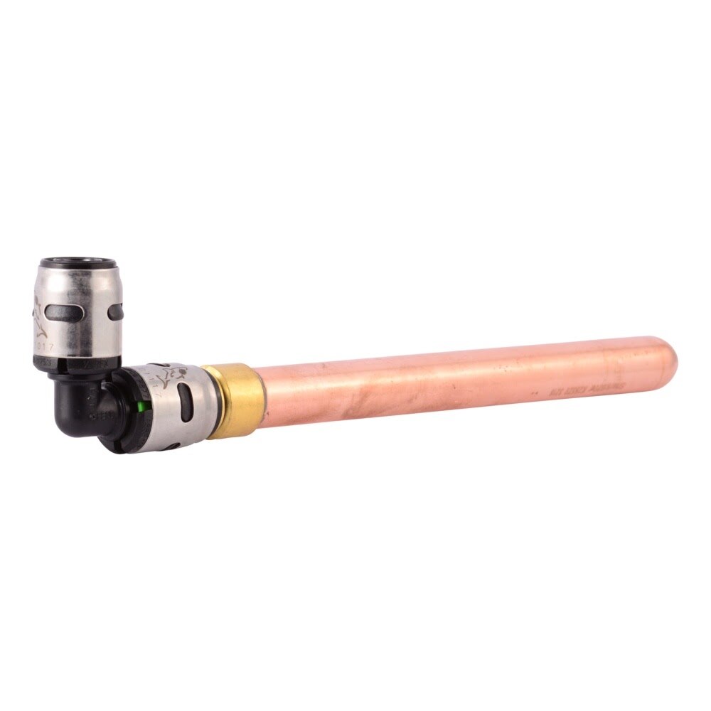 SharkBite K25817WP 1/2 in. x 8 in. EvoPEX Copper Stub-Out with 90 Degree Push-to-Connect Elbow