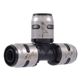 SharkBite K362WP3 1/2 in. x 1/2 in. x 1/2 in. EvoPEX Push to Connect Tee for PEX Plumbing (3 Pack)