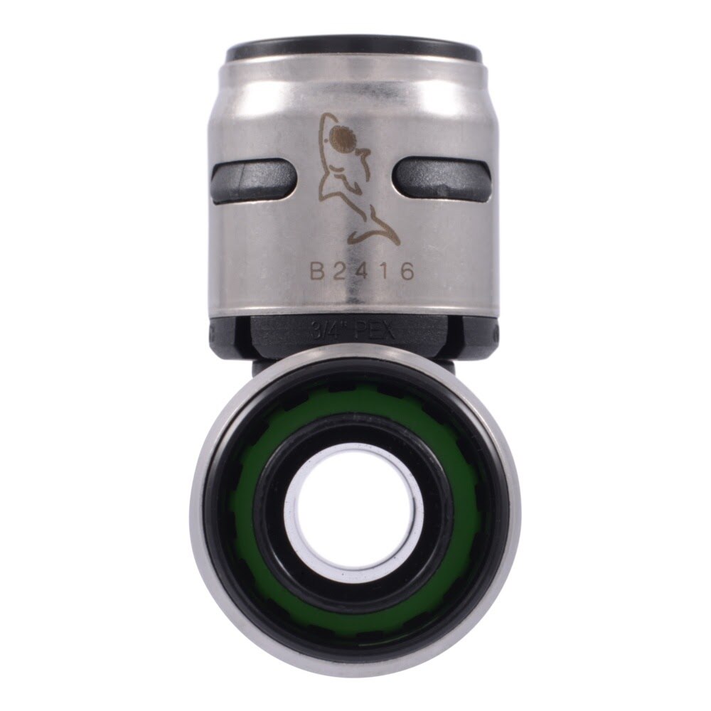 SharkBite K370WP3 3/4 in. x 3/4 in. x 3/4 in. EvoPEX Tee Push-to-Connect PEX Fitting (3 Pack) - 3