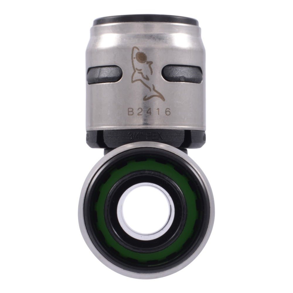 SharkBite K370WP3 3/4 in. x 3/4 in. x 3/4 in. EvoPEX Tee Push-to-Connect PEX Fitting (3 Pack) - 3