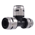 SharkBite K374WP2 1 in x 1 in x 1 in EvoPEX Push-to-Connect PEX Tee Fitting (2 Pack)