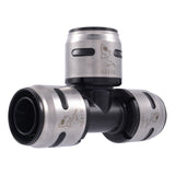 SharkBite K374WP2 1 in x 1 in x 1 in EvoPEX Push-to-Connect PEX Tee Fitting (2 Pack)