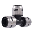 SharkBite K374WP2 1 in x 1 in x 1 in EvoPEX Push-to-Connect PEX Tee Fitting (2 Pack)