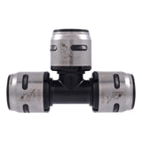SharkBite K374WP2 1 in x 1 in x 1 in EvoPEX Push-to-Connect PEX Tee Fitting (2 Pack) - 2
