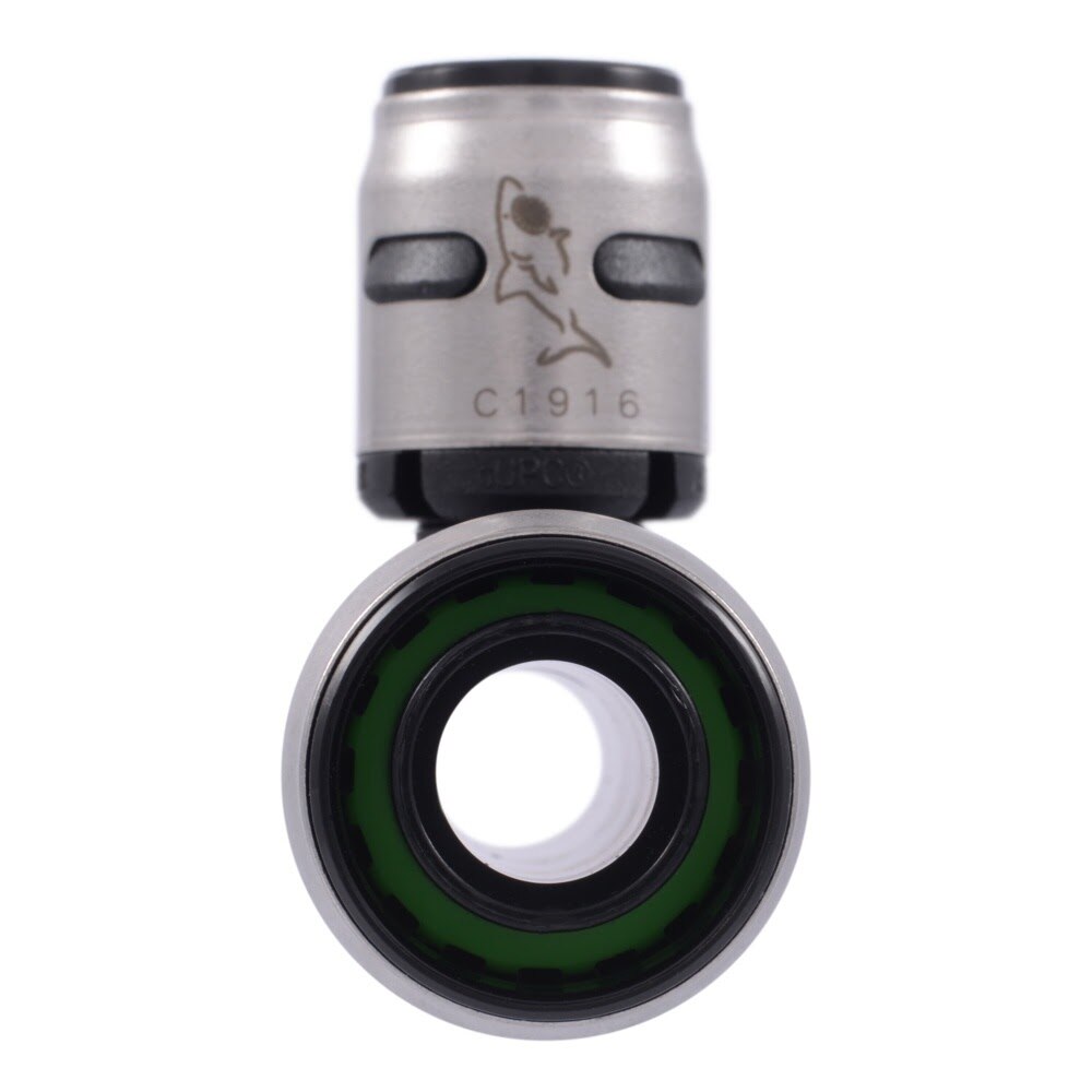SharkBite K412WP3 3/4 in. x 3/4 in. x 1/2 in. EvoPEX Reducing Tee for PEX Pipe (3 Pack) - 3