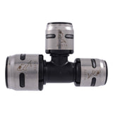 SharkBite K414WP2 1 in. x 3/4 in. x 3/4 in. EvoPEX Reducing Tee for PEX (2 Pack) - 2