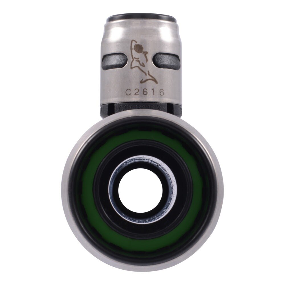 SharkBite K419WP2 1 in x 3/4 in x 1/2 in EvoPEX Push Fit Reducing Tee (2 Pack) - 3