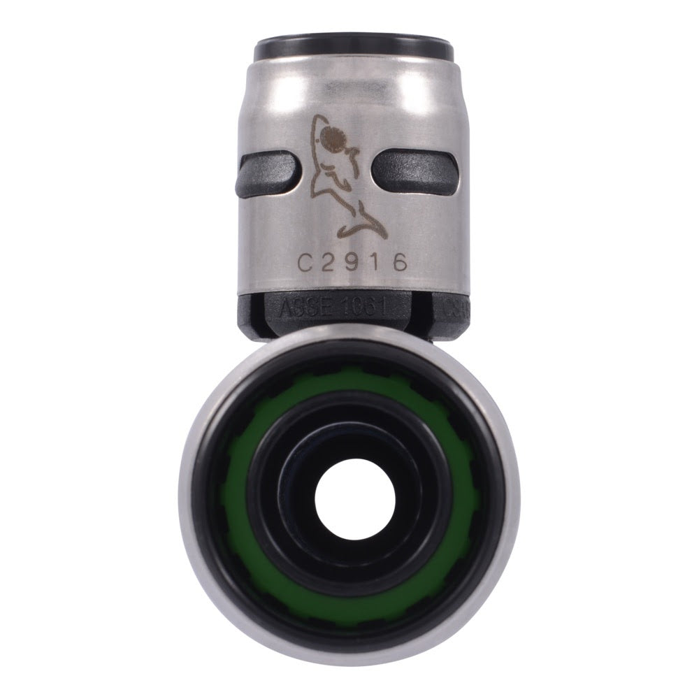 SharkBite K454WP3 3/4 in x 1/2 in x 1/2 in EvoPEX Push-to-Connect Reducing Tee for PEX Plumbing (3 Pack) - 3
