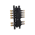 SharkBite PM012SB 12 Port Push-to-Connect Manifold with Brass Ball Valves 3/4 in. x 1/2 in.