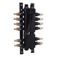 SharkBite RM22712 12 Port Brass Barb PEX Manifold with Ball Valves