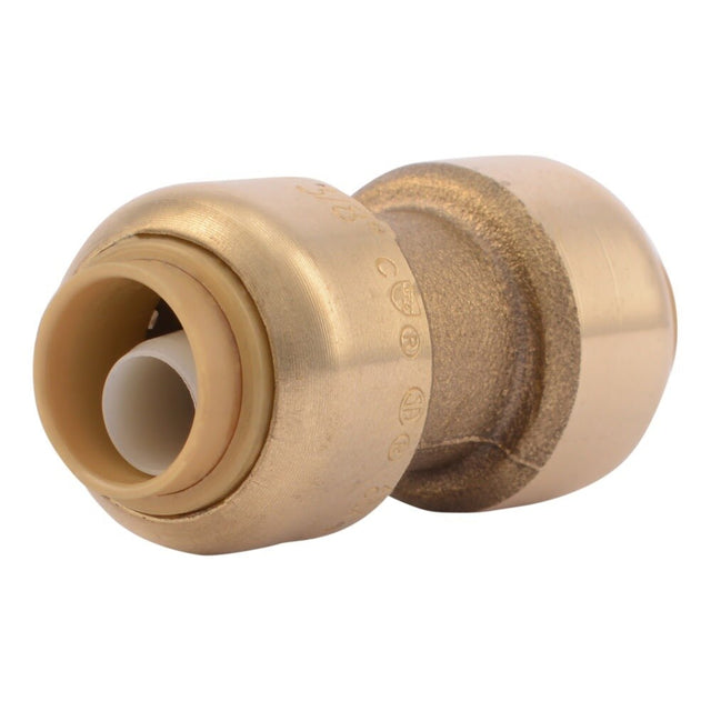 SharkBite U006LFA 3/8 in. x 3/8 in. Push-to-Connect Brass Coupling Fitting for 1/2 in. OD Pipe