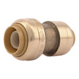 SharkBite U009LFA 3/8 in. x 1/2 in. OD x 1/2 in. Push-to-Connect Reducing Coupling