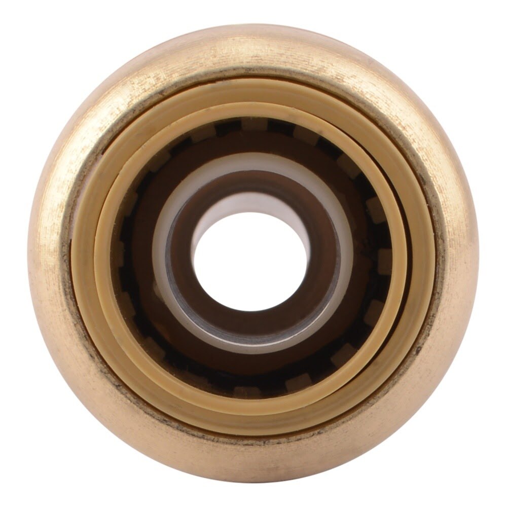 SharkBite U009LFA 3/8 in. x 1/2 in. OD x 1/2 in. Push-to-Connect Reducing Coupling - 3