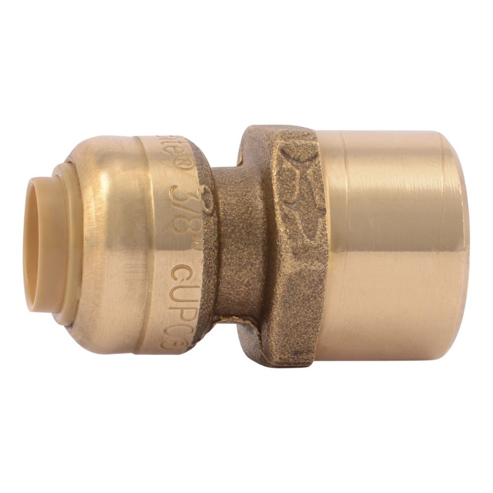 SharkBite U070LFA 3/8 in. 1/2 in. OD x 1/2 in. FNPT Lead Free Push to Connect Reducing Adapter - 2