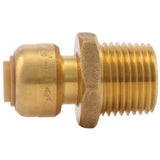 SharkBite U110LFA 1/4 in x 1/2 in MNPT Push to Connect Reducing Male Adapter - 2