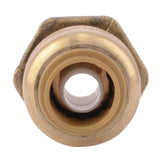 SharkBite U118LFA 3/8 in. x 1/2 in. OD Push-to-Connect x 1/2 in. MNPT Brass Reducing Adapter - 3