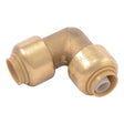 SharkBite U246LFA 3/8 in. x 3/8 in. Push-to-Connect Brass 90 Degree Elbow Fitting
