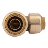 SharkBite U272LFA 1/2 in. x 3/8 in. 90 Degree Push to Connect Reducing Elbow Lead Free - 3