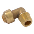 SharkBite U276LFA 1/4 in. (3/8 in. OD) x 3/8 in. MNPT Push to Connect Dishwasher Elbow