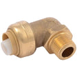 SharkBite U281LF 1/2 in. x 3/8 in. MNPT Push-to-Connect Dishwasher Elbow