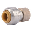 SharkBite U3523LFA 1/4 in 3/8 in OD Push to Connect x 3/8 in Compression Stop Valve Connector
