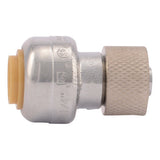 SharkBite U3523LFA 1/4 in 3/8 in OD Push to Connect x 3/8 in Compression Stop Valve Connector - 2