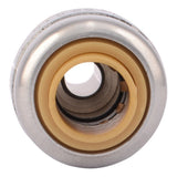 SharkBite U3523LFA 1/4 in 3/8 in OD Push to Connect x 3/8 in Compression Stop Valve Connector - 3