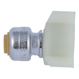 SharkBite U3525LFA 1/4 in 3/8 in OD x 1/2 in NPSM Threaded Faucet Connector - 2