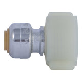 SharkBite U3531LFA 1/4 in. 3/8 in. OD x 7/8 in. Push Toilet Connector - 2