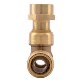 SharkBite U462LF 3/4 in x 3/4 in x 3/4 in Push to Connect FNPT Lead Free Brass Tee Fitting - 3