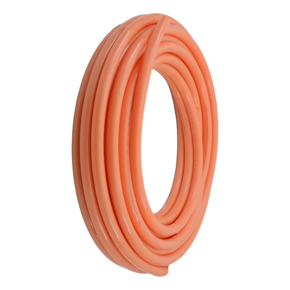 SharkBite U880O100 1 in. x 100 ft. Orange Oxygen Barrier PEX-C Pipe Coil for Hydronic Heating