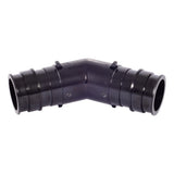 SharkBite UA0554 2 in. x 2 in. Poly Expansion 45 Degree Elbow Fitting for PEX-A and PE-RT Pipe