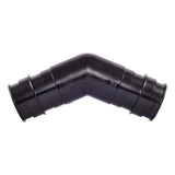 SharkBite UA0554 2 in. x 2 in. Poly Expansion 45 Degree Elbow Fitting for PEX-A and PE-RT Pipe - 2