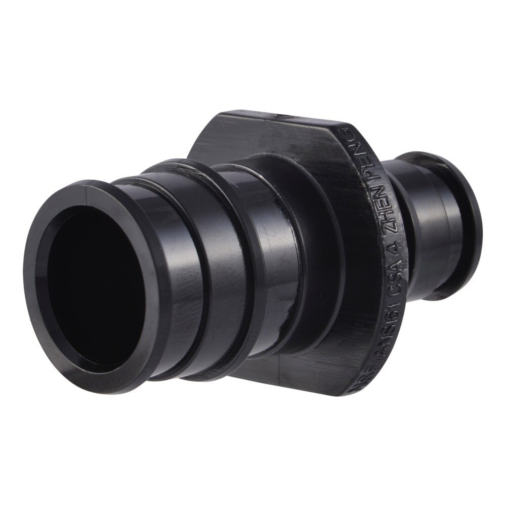 SharkBite UA058 3/4 in. x 1/2 in. Poly Expansion Reducing Coupling for PEX-A Pipe