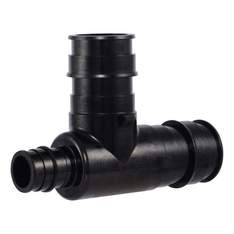 SharkBite UA08352235 Poly Expansion Reducing Tee 1-1/4 x 3/4 x 1-1/4 in PEX Fitting