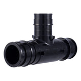 SharkBite UA08353528 1.25 in x 1.25 in x 1 in Poly Expansion Reducing Tee for PEX-A and PE-RT Pipe