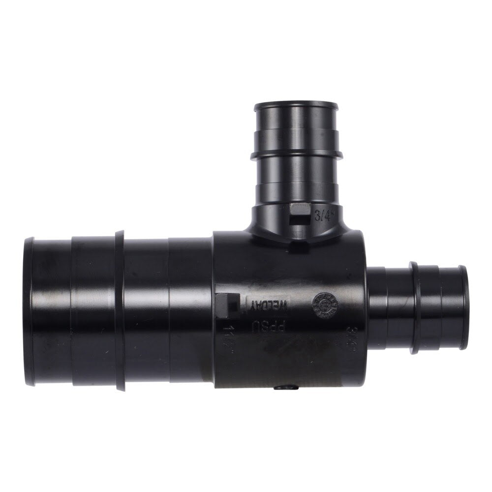 SharkBite UA08412222 1-1/2 in. x 3/4 in. x 3/4 in. Poly Expansion Reducing Tee - 2