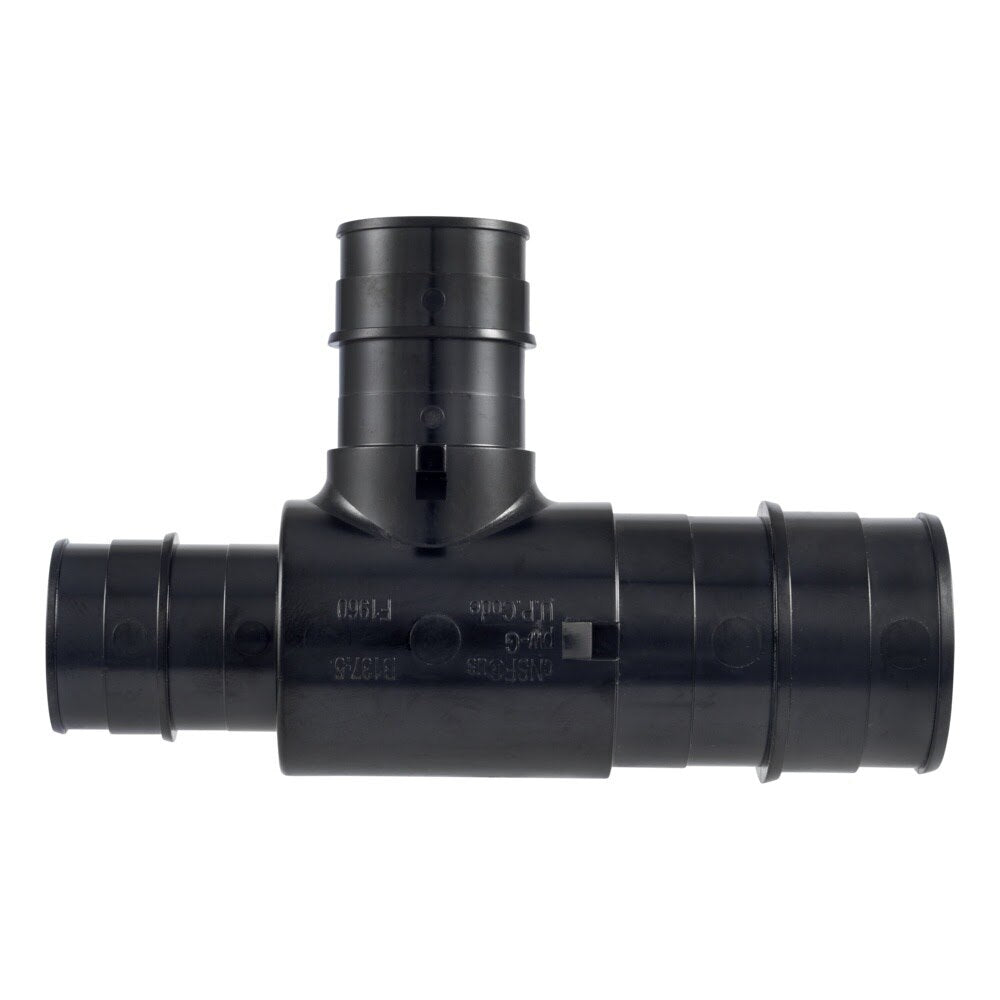 SharkBite UA08412828 1-1/2 in. x 1 in. x 1 in. Poly Expansion Reducing Tee for PEX-A Pipe - 2