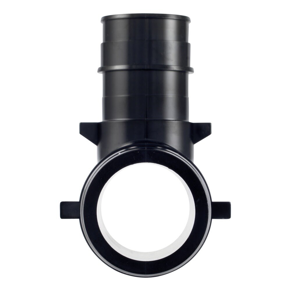 SharkBite UA08413528 Poly Expansion Reducing Tee for PEX-A Pipe 1-1/2 in x 1-1/4 in x 1 in - 3