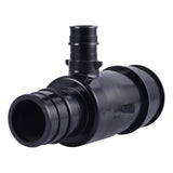 SharkBite UA08544122 2 in x 1-1/2 in x 3/4 in Poly Expansion Reducing Tee for PEX-A Pipe