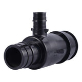 SharkBite UA08544122 2 in x 1-1/2 in x 3/4 in Poly Expansion Reducing Tee for PEX-A Pipe